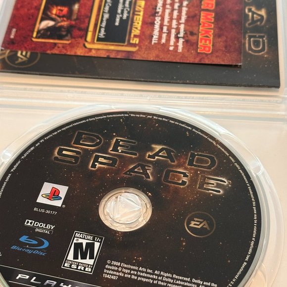 Dead Space Sony PS3 Playstation 3 Complete in Box With Manuals - Picture 3 of 3